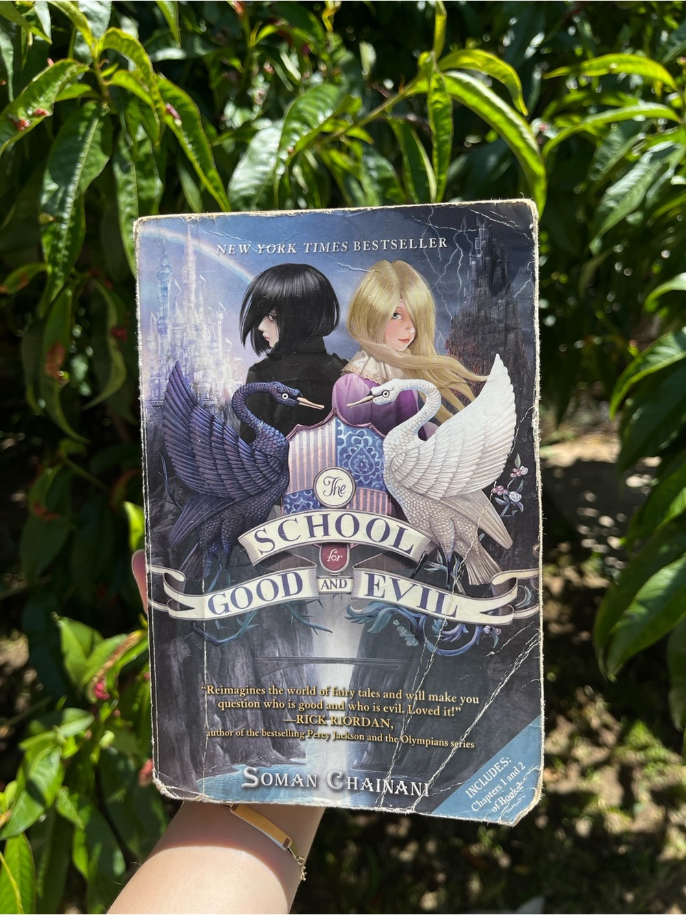 Harper Book Cover — Purple, White, Black, Blonde